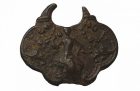 Georgian watch winder with moulded figures on either side, discovered on the Thames foreshore. Photo: Florence Evans