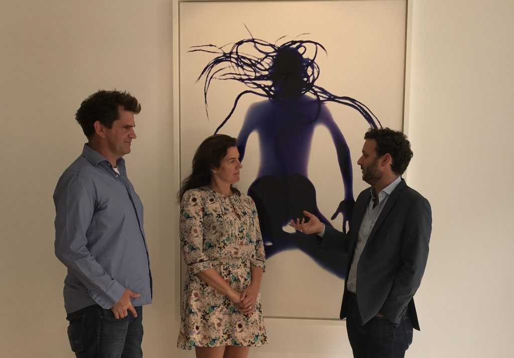 Rob and Nick Carter with Thomas Marks