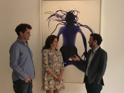 Rob and Nick Carter with Thomas Marks