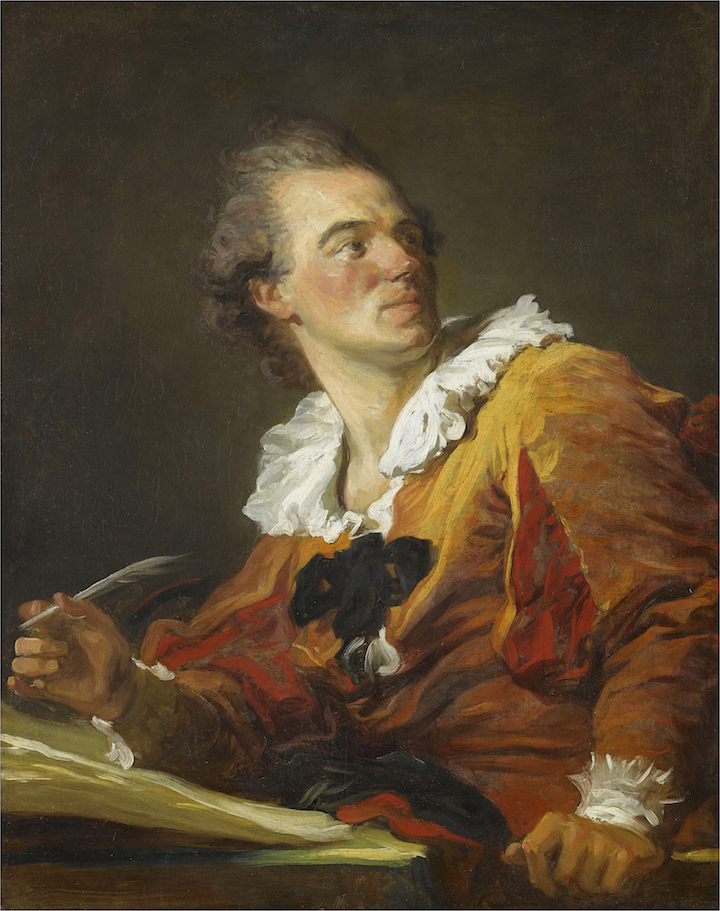 The Writer (c. 1769), Jean Honoré Fragonard. © RMN-Grand Palais / Art Resource, NY