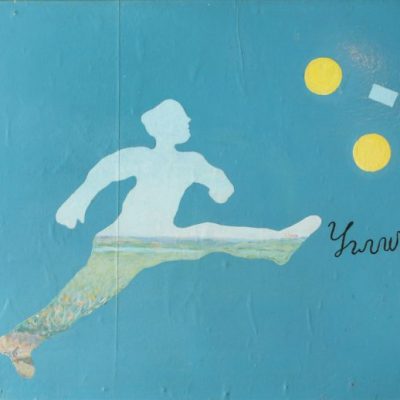 Soccer Player, (1964), Ilya Kabakov, private collection. © Ilya and Emilia Kabakov
