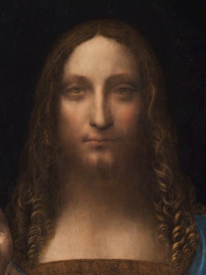 Salvator Mundi (c. 1500), Leonardo da Vinci. Christie's
