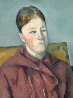 Madame Cézanne in a Yellow Chair
