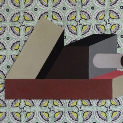 Detail of Nathalie Du Pasquier's 'Other Rooms' installation at Camden Arts Centre, 2017.