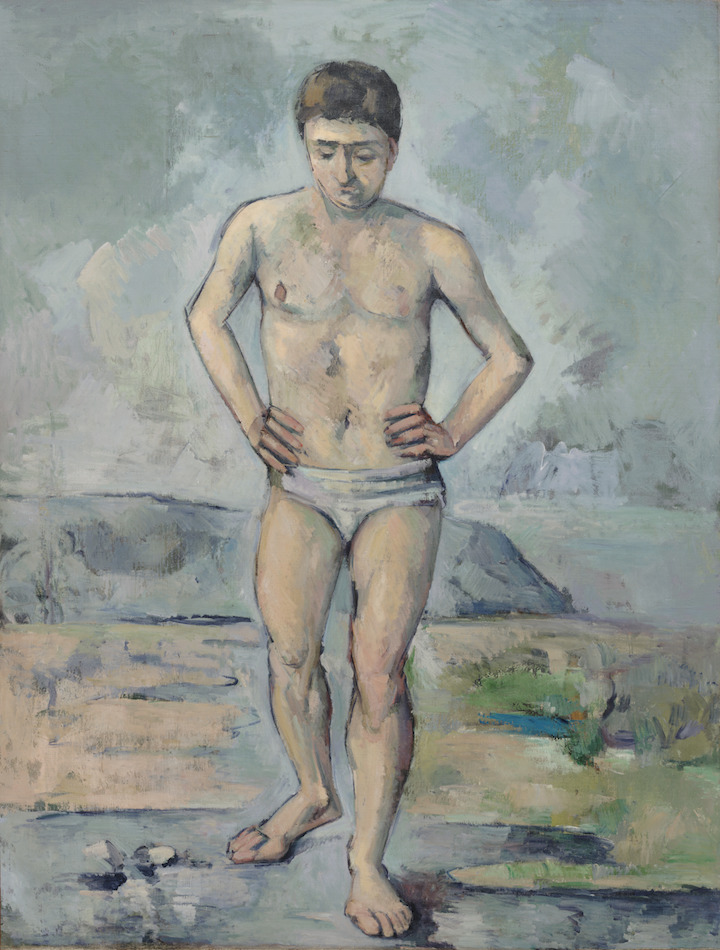 The Bather (c. 1885), Paul Cézanne. Courtesy of the Museum of Modern Art, New York