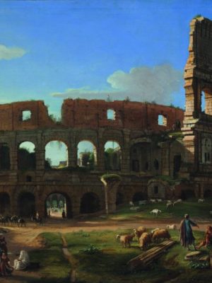 The Colosseum Seen from the Southeast, (c. 1700), Gaspar van Wittel, Harvard Art Museums/Fogg Museum, Photo: Imaging department; Harvard Art Museums/Fogg Museum. Photo: Imaging department; © President and Fellows of Harvard College