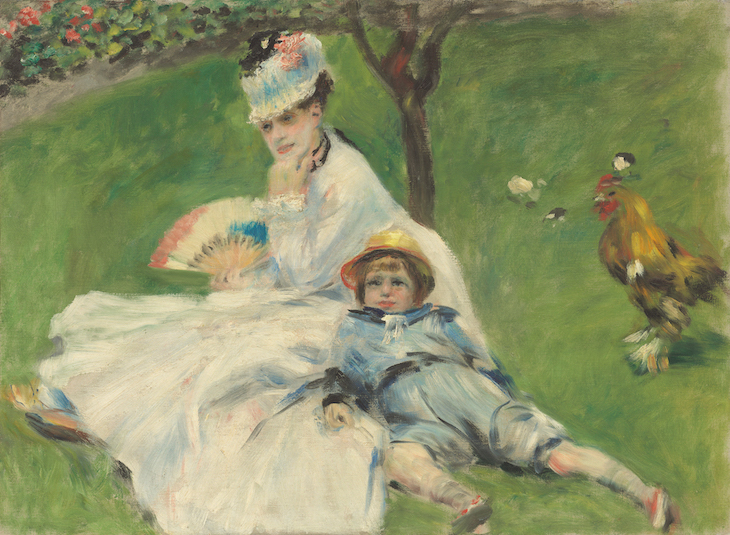 Reconstructing Monet’s private collection