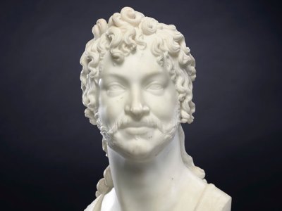 Bust of Joachim Murat (1813), Antonio Canova. Image courtesy Christie's