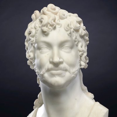 Bust of Joachim Murat (1813), Antonio Canova. Image courtesy Christie's