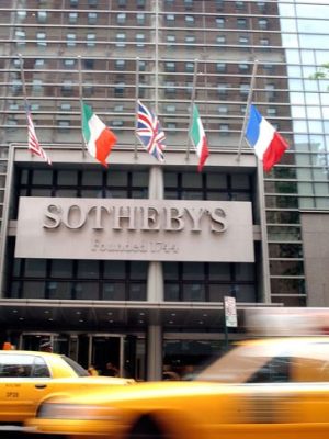 Sotheby's, New York, in June 2004. Photo: Stephen Chernin/Getty Images