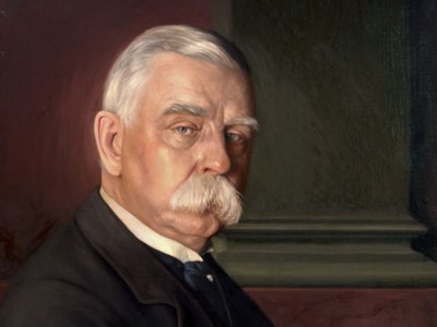 Portrait of John G. Johnson (1917), Conrad F. Haeseler. Philadelphia Museum of Art, gift of Miss Julia W. Frick and Sidney W. Frick