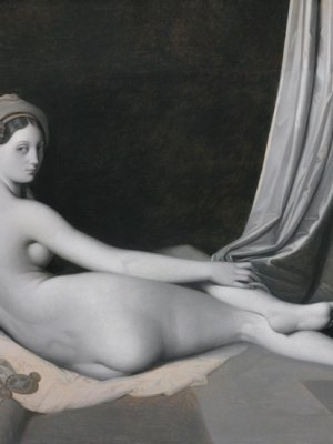 Odalisque in Grisaille (c. 1824–34), Jean-Auguste-Dominique Ingres and workshop. © The Metropolitan Museum of Art / Art Resource / Scala, Florence