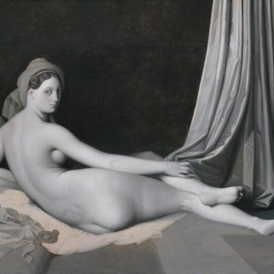 Odalisque in Grisaille (c. 1824–34), Jean-Auguste-Dominique Ingres and workshop. © The Metropolitan Museum of Art / Art Resource / Scala, Florence