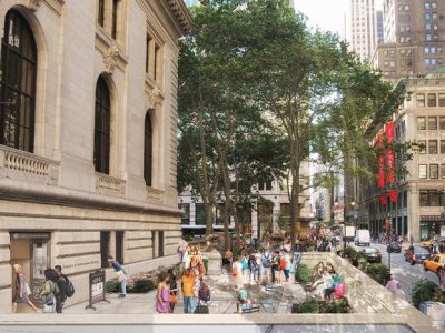 New York Public Library. Mecanoo with Beyer Blinder Belle