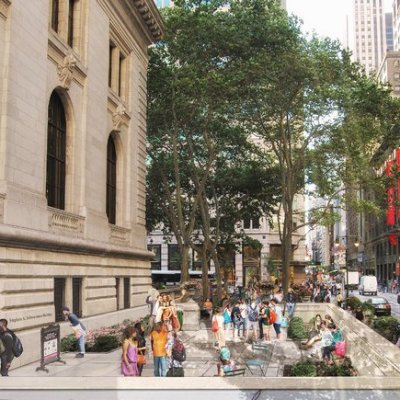 New York Public Library. Mecanoo with Beyer Blinder Belle