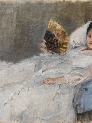 Portrait of Madame Marie Hubbard (1874), Berthe Morisot (1841–95) © Ordrupgaard Collection, Copenhagen.