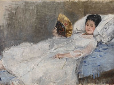 Portrait of Madame Marie Hubbard (1874), Berthe Morisot (1841–95) © Ordrupgaard Collection, Copenhagen.