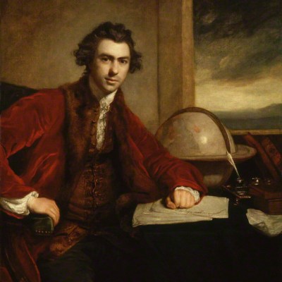 Sir Joseph Banks, (detail) (1771–73), Sir Joshua Reynolds, National Portrait Gallery, London
