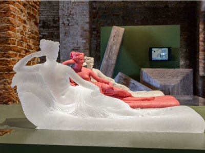 Installation view of 'A World of Fragile Parts', Venice Architecture Biennale 2016