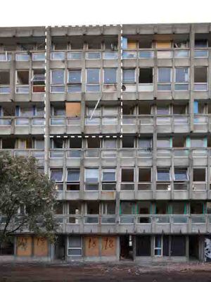 Robin Hood Gardens, completed in 1972, designed by Alison and Peter Smithson. Courtesy of the Victoria & Albert Museum, London