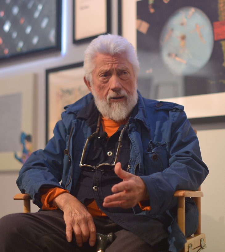 Ed Moses in Los Angeles in 2014, Photo by Charley Gallay/Getty Images for Art of Elysium