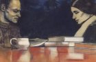 Two London Painters (Frank Auerbach and Sandra Fisher), (1979), R.B. Kitaj, Los Angeles County Museum of Art