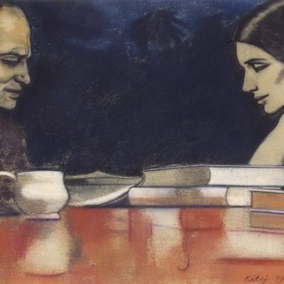 Two London Painters (Frank Auerbach and Sandra Fisher), (1979), R.B. Kitaj, Los Angeles County Museum of Art
