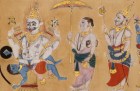 Detail of a scroll drawing showing the ten avatars of Vishnu, c. 1771–79, Andhra Pradesh, India. © Victoria and Albert Museum