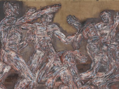 Gigantomachy II (detail; 1966), Leon Golub. The Metropolitan Museum of Art, New York.