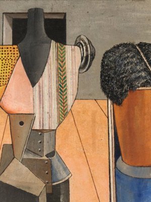 The Enchanted Room (detail; 1917), Carlo Carrà.