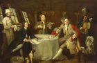 Captain Lord George Graham in his Cabin, (c. 1745), William Hogarth. National Maritime Museums, Greenwich