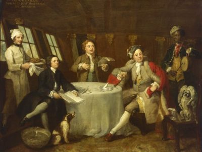Captain Lord George Graham in his Cabin, (c. 1745), William Hogarth. National Maritime Museums, Greenwich