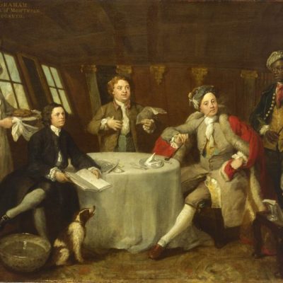 Captain Lord George Graham in his Cabin, (c. 1745), William Hogarth. National Maritime Museums, Greenwich