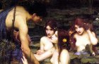 Hylas and the Nymphs (detail; 1896), J.W. Waterhouse. Manchester Art Gallery