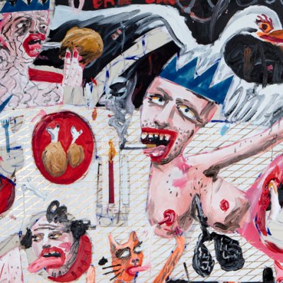 Family Fortunes (detail; 2018), Dale Lewis.