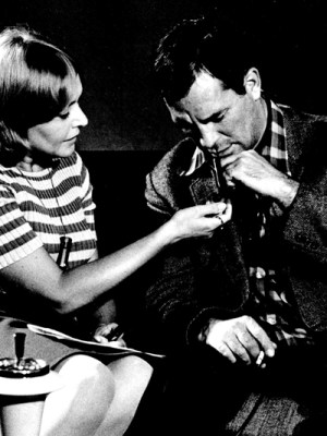 Fernanda Pivano and Jack Kerouac per Segnalibro, Milano (1966), Ettore Sottsass.