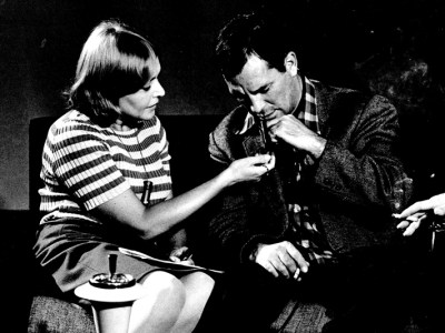 Fernanda Pivano and Jack Kerouac per Segnalibro, Milano (1966), Ettore Sottsass.