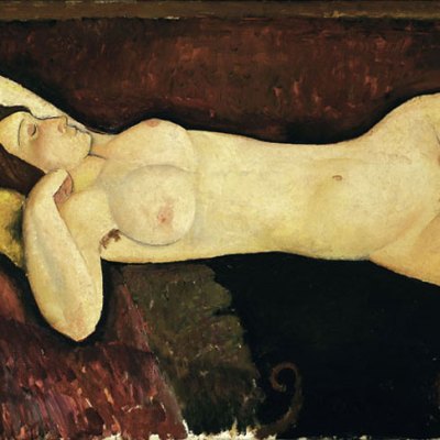 Reclining Nude (1919), Amedeo Modigliani. Museum of Modern Art, New York