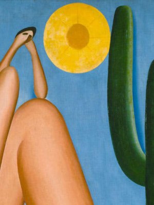 Abaporu (detail; 1928), Tarsila do Amaral. Collection MALBA, Museo de Arte Latinoamericano de Buenos Aires.