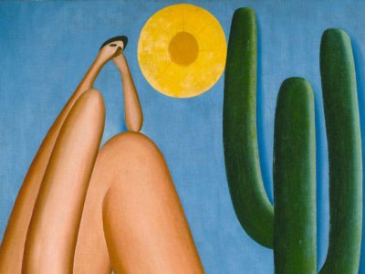 Abaporu (detail; 1928), Tarsila do Amaral. Collection MALBA, Museo de Arte Latinoamericano de Buenos Aires.