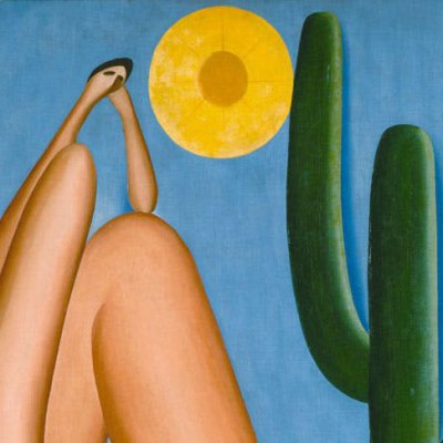 Abaporu (detail; 1928), Tarsila do Amaral. Collection MALBA, Museo de Arte Latinoamericano de Buenos Aires.