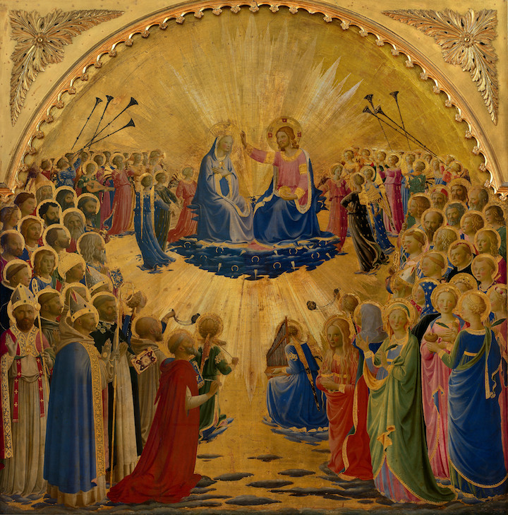 The Madonna della Stella (1424-34), Fra Angelico. Museo di San Marco, Florence á Polo Museale della Toscana