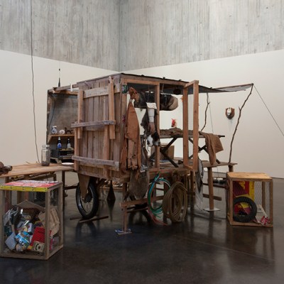 'Mike Nelson: Lionheart', installation view, The New Art Gallery Walsall, 2018.