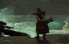 The Gale, Winslow Homer, Worcester Art Museum
