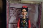 A Barbie doll depicting late Mexican artist Frida Kahlo, is exhibited – alongside other commercial products – at her sister's house in the neighborhood of Coyoacan, Mexico City,on April 19, 2018. Photo: ALFREDO ESTRELLA/AFP via Getty Images