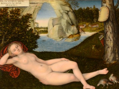 Nymph of the Spring (ca. 1540), Lucas Cranach the Younger. Courtesy of The San Diego Museum of Art