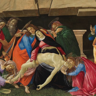 Lamentation over the Dead Christ (c. 1490/95), Sandro Botticelli.