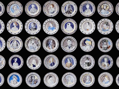 The Famous Women Dinner Service (set of 50) (c. 1932–34), Vanessa Bell and Duncan Grant.