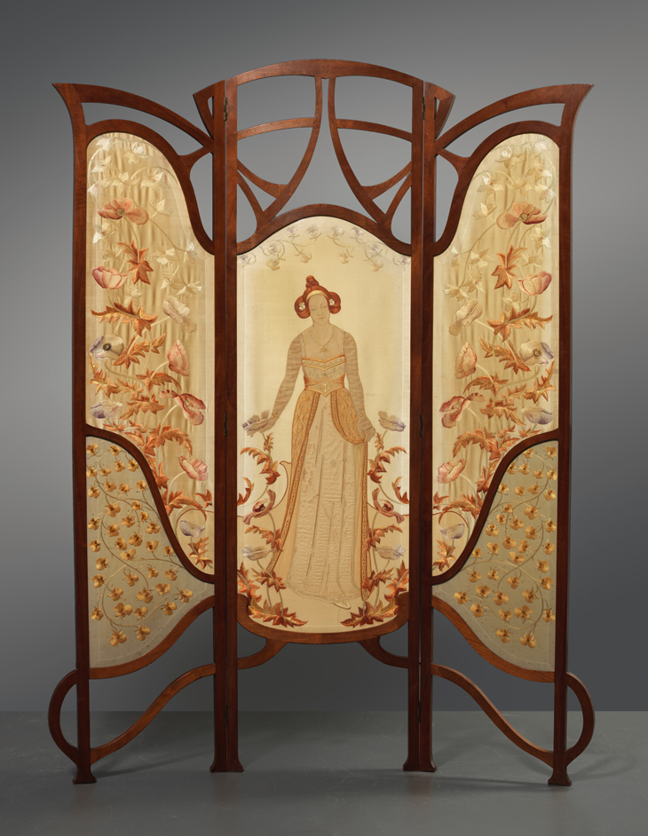 Flower Queen, threefold room divider, Carel Wirtz