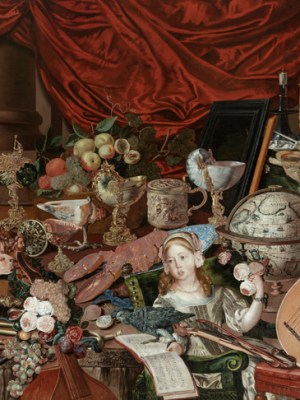 The Paston Treasure (c. 1663), unknown artist (Dutch School). Norwich Castle Museum & Art Gallery, Norwich, UK.